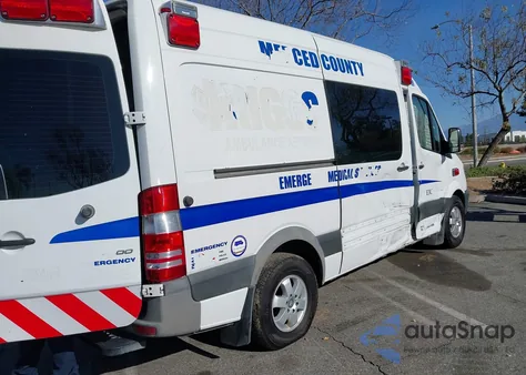 2017 Mercedes-Benz Sprinter Van z USA, uszkodzony, nr VIN WDAP37CD3HP376043